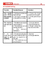 Preview for 22 page of Gima OXY-6 Use And Maintenance Book