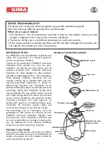 Предварительный просмотр 7 страницы Gima PINGOO Manual