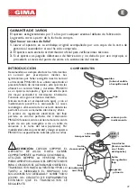 Предварительный просмотр 19 страницы Gima PINGOO Manual