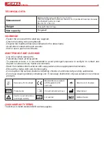 Предварительный просмотр 7 страницы Gima REX TROLLEY 27439 User Manual