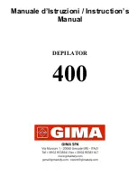 Gima Simpson 400 Instruction Manual предпросмотр