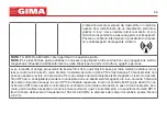 Предварительный просмотр 36 страницы Gima SP-10 User Manual