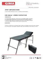 Gima SUITCASE COUCH 27407 User Manual preview