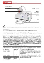 Предварительный просмотр 30 страницы Gima SUPER TOBI SUCTION ASPIRATOR Manual