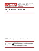 Gima VITAL-SNET User Manual предпросмотр