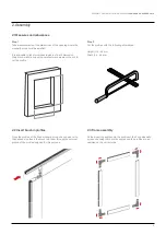 Preview for 4 page of Gimenez Ganga Saxun Fixed Mosquito Screen 2012 Assembly And Installation Manual