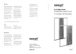 Preview for 1 page of Gimenez Ganga Saxun Pleated Mosquito Screen 27 Lateral And Reversible Assembly Manual