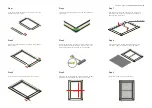 Предварительный просмотр 2 страницы Gimenez Ganga Saxun Sliding Mosquito Screen Assembly Manual