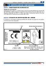 Preview for 41 page of Gimoto MOTOAIRBAG S175 V3.0RR-VRace 3.0 RR User Manual