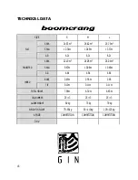 Preview for 16 page of Gin Boomerang RF M User Manual