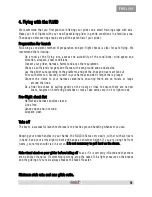 Preview for 9 page of Gin FLUID 2010 Owner'S Manual