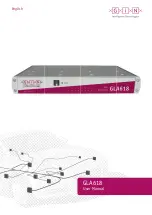 Preview for 1 page of Gin GLA618 User Manual