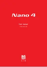 Предварительный просмотр 1 страницы Gin Nano 4 User Manual