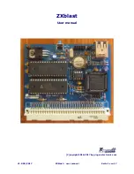 Preview for 1 page of Ginger Electronic ZXblast User Manual