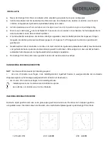 Предварительный просмотр 20 страницы GINGKO Click Clock Analogue Manual