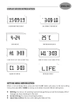 Preview for 3 page of GINGKO Click Clock Message Manual