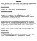 Preview for 8 page of GINGKO Lemelia Light Quick User Manual