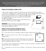 Preview for 2 page of GINGKO Octagon One Plus Quick User Manual