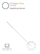 Preview for 1 page of GINGKO Octagon One Operating Manual