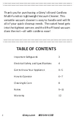 Preview for 2 page of GINNY’S 788547 User Manual