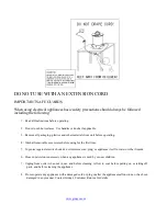 Предварительный просмотр 2 страницы GINNY’S DF-101 Instruction Manual