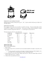 Предварительный просмотр 5 страницы GINNY’S DF-101 Instruction Manual