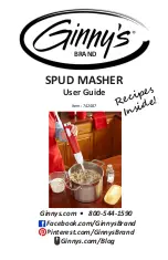 GINNY’S SPUD MASHER 742487 User Manual preview