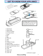 Предварительный просмотр 5 страницы Ginnys 717250 User Manual