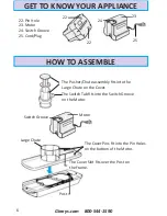 Предварительный просмотр 6 страницы Ginnys 717250 User Manual