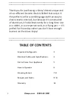 Preview for 2 page of Ginnys 724610 User Manual