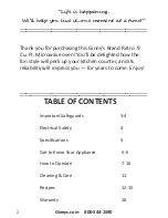 Preview for 2 page of Ginnys 732215 User Manual