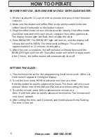 Preview for 6 page of Ginnys 740553 User Manual