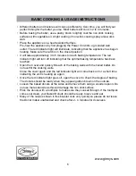 Preview for 6 page of Ginnys HSS03 Operating Instructions Manual