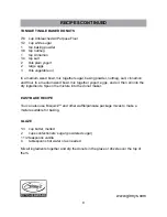 Preview for 9 page of Ginnys HSS03 Operating Instructions Manual