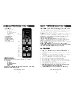 Preview for 4 page of Ginnys TL-1028RF-AQ Instruction Manual