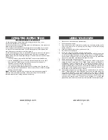 Preview for 5 page of Ginnys TL-1028RF-AQ Instruction Manual