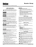 Preview for 1 page of GinSan SGS327 Quick Start Manual