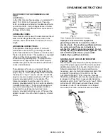 Preview for 7 page of Ginsu Century 400 Operating Instructions Manual