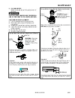 Preview for 19 page of Ginsu Century 400 Operating Instructions Manual