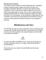 Preview for 22 page of Gio Electric ELEMENT Owner'S Manual