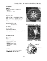 Preview for 138 page of gio Vyper 4WD 1100cc 4 seater XY1100UEL Service Manual