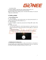 Preview for 6 page of Gionee G3 User Manual