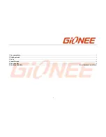 Preview for 2 page of Gionee S90 User Manual