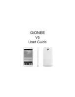 Gionee V5 User Manual preview