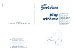 Giordani play with me Owner'S Manual preview