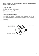 Предварительный просмотр 49 страницы GIORGIO FEDON NH38 Warranty Booklet Instruction Manual