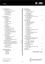 Preview for 3 page of Giorik KB061WT Specification, Installation & Operation Manual