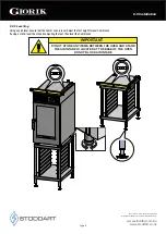 Предварительный просмотр 10 страницы Giorik KB061WT Specification, Installation & Operation Manual