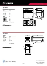 Предварительный просмотр 10 страницы Giorik Stoddart 700 Series Installation, Operation & Maintenance Manual