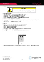 Предварительный просмотр 13 страницы Giorik Stoddart 700 Series Installation, Operation & Maintenance Manual